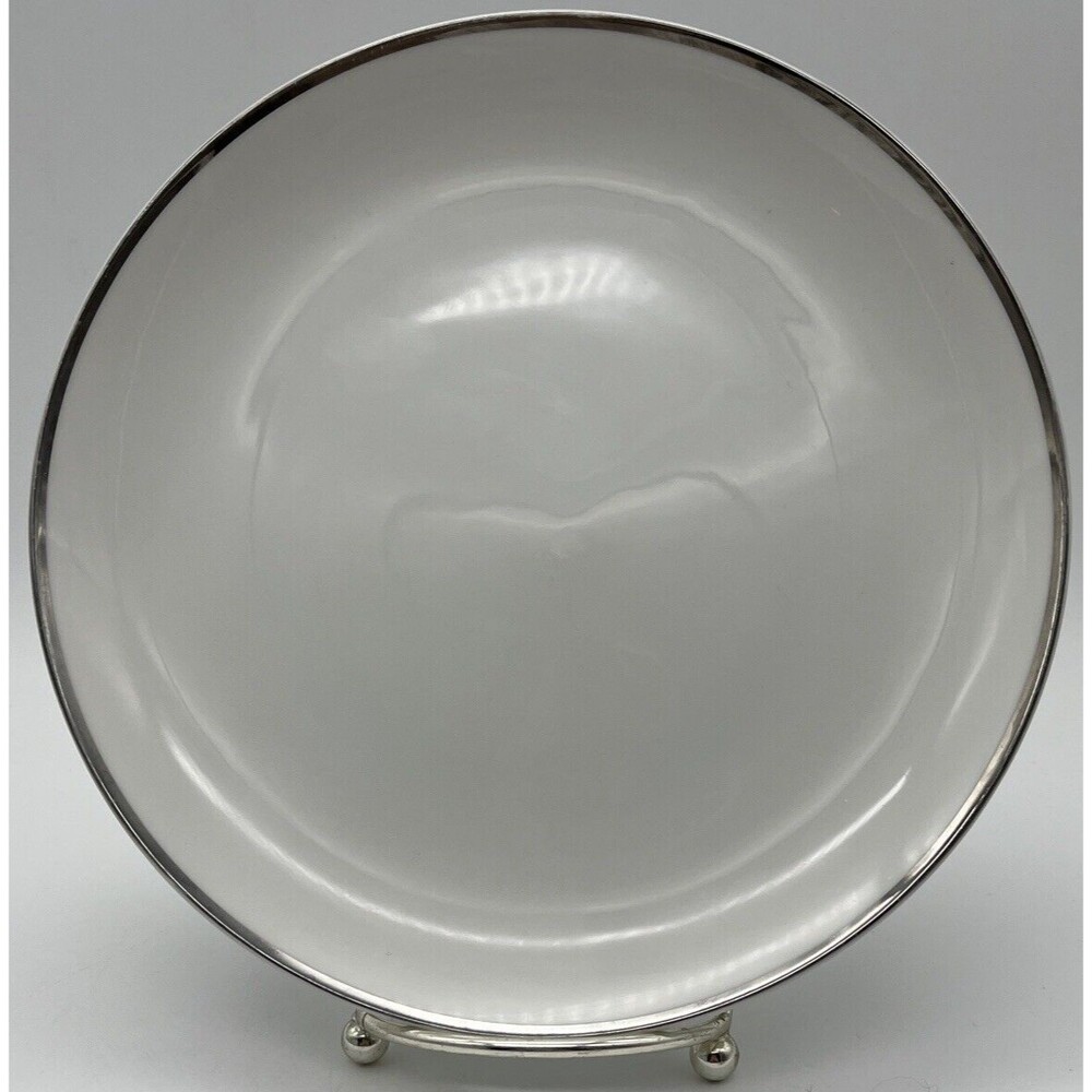 2 Vtg Harmony House Fine China Moderne 3545 Salad Lunch 7.5” Plate